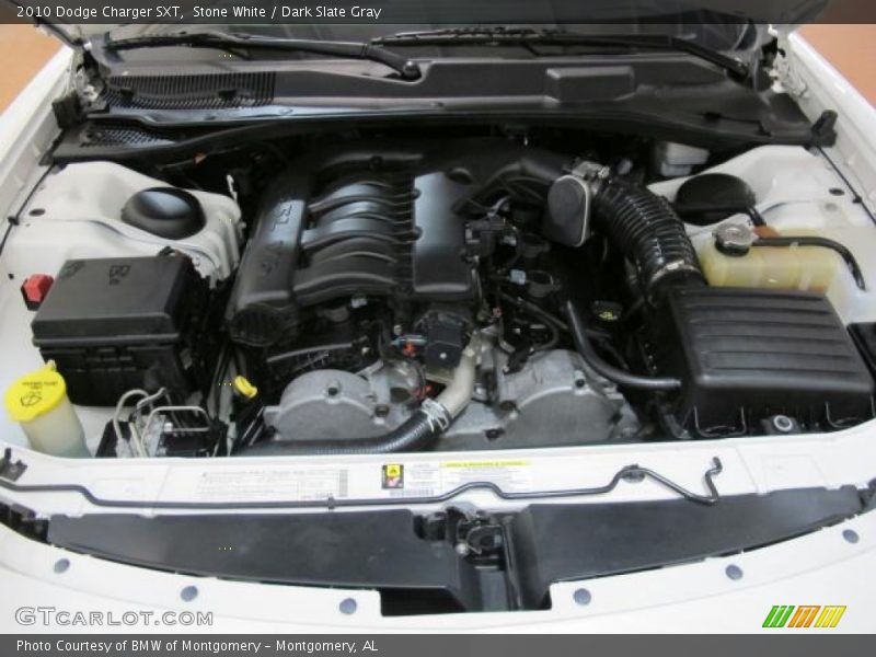 Stone White / Dark Slate Gray 2010 Dodge Charger SXT