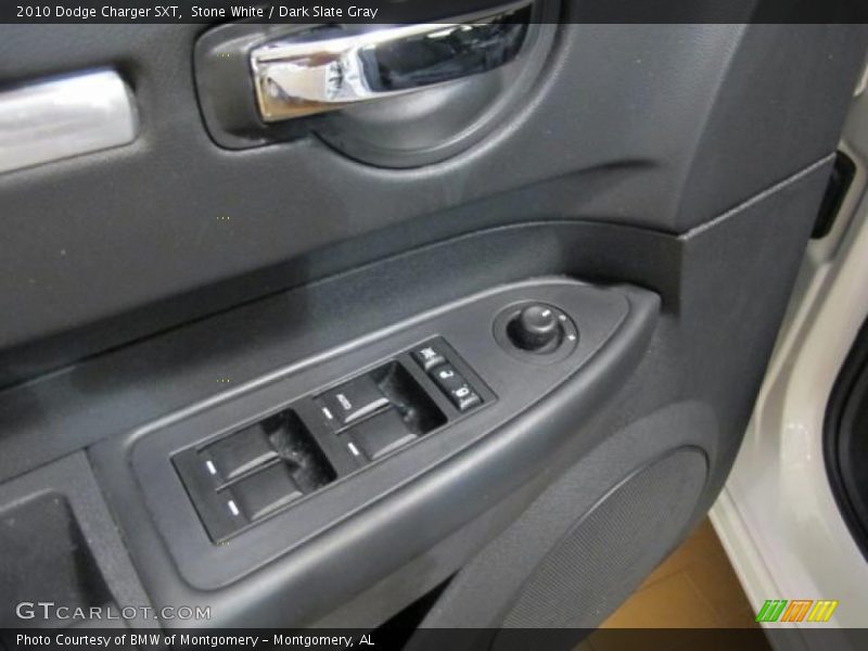 Stone White / Dark Slate Gray 2010 Dodge Charger SXT