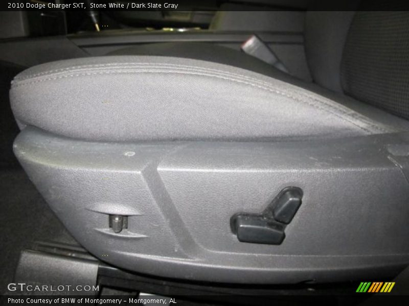 Stone White / Dark Slate Gray 2010 Dodge Charger SXT