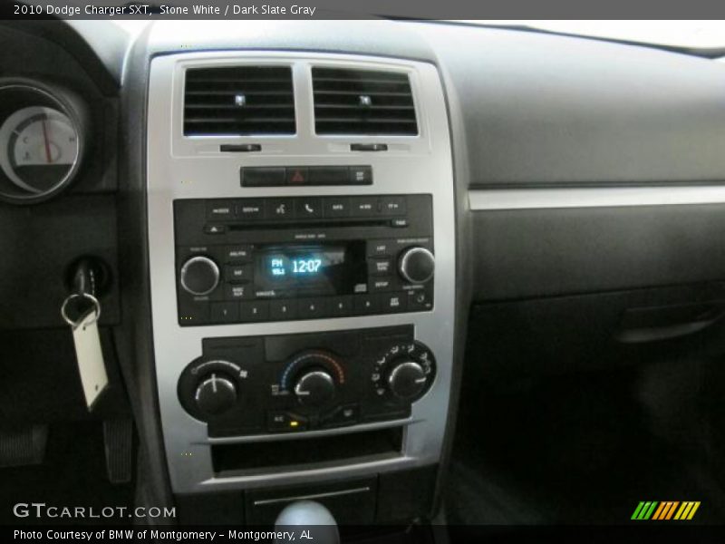 Stone White / Dark Slate Gray 2010 Dodge Charger SXT