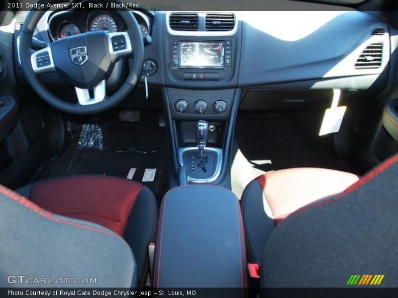 Dashboard of 2013 Avenger SXT