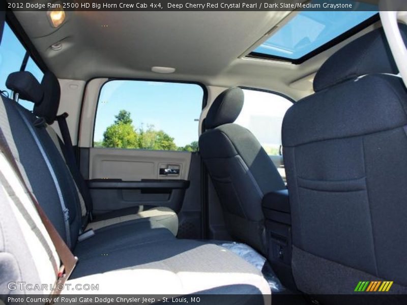 Deep Cherry Red Crystal Pearl / Dark Slate/Medium Graystone 2012 Dodge Ram 2500 HD Big Horn Crew Cab 4x4