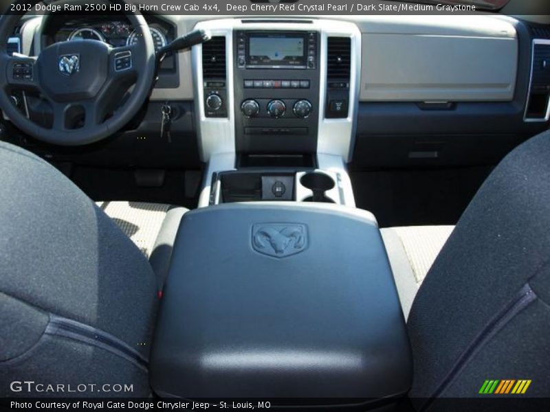Deep Cherry Red Crystal Pearl / Dark Slate/Medium Graystone 2012 Dodge Ram 2500 HD Big Horn Crew Cab 4x4