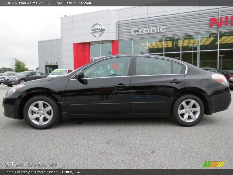 Super Black / Charcoal 2009 Nissan Altima 2.5 SL
