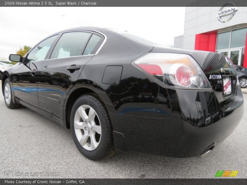 Super Black / Charcoal 2009 Nissan Altima 2.5 SL