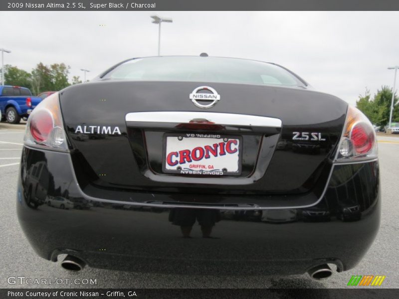 Super Black / Charcoal 2009 Nissan Altima 2.5 SL