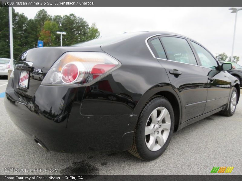 Super Black / Charcoal 2009 Nissan Altima 2.5 SL