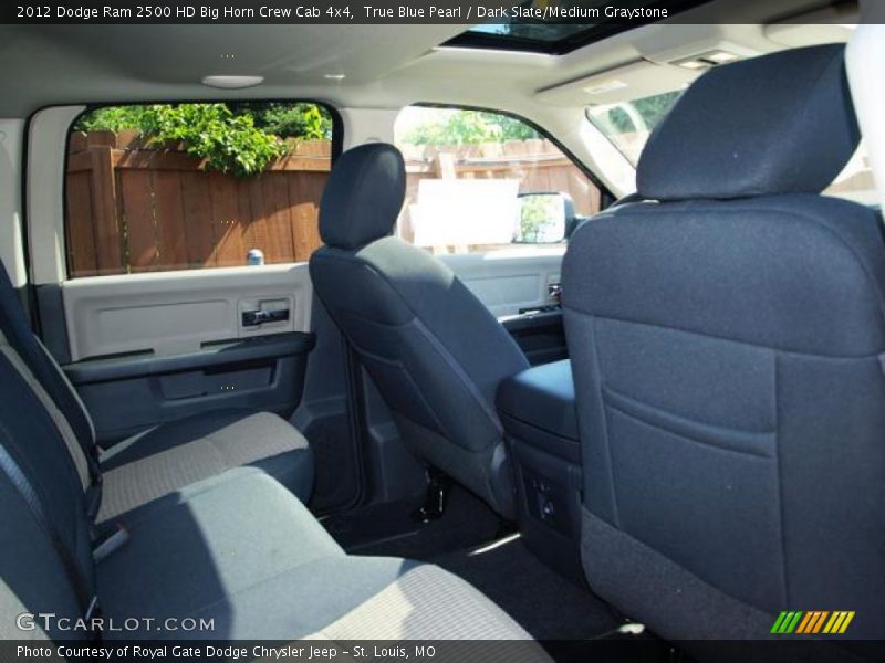 True Blue Pearl / Dark Slate/Medium Graystone 2012 Dodge Ram 2500 HD Big Horn Crew Cab 4x4