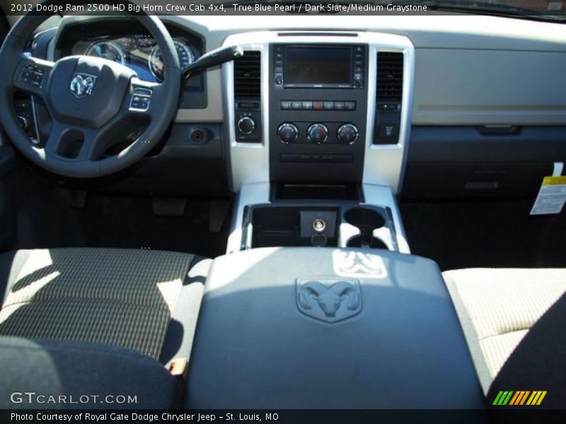True Blue Pearl / Dark Slate/Medium Graystone 2012 Dodge Ram 2500 HD Big Horn Crew Cab 4x4