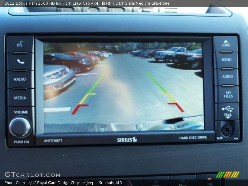 Black / Dark Slate/Medium Graystone 2012 Dodge Ram 2500 HD Big Horn Crew Cab 4x4