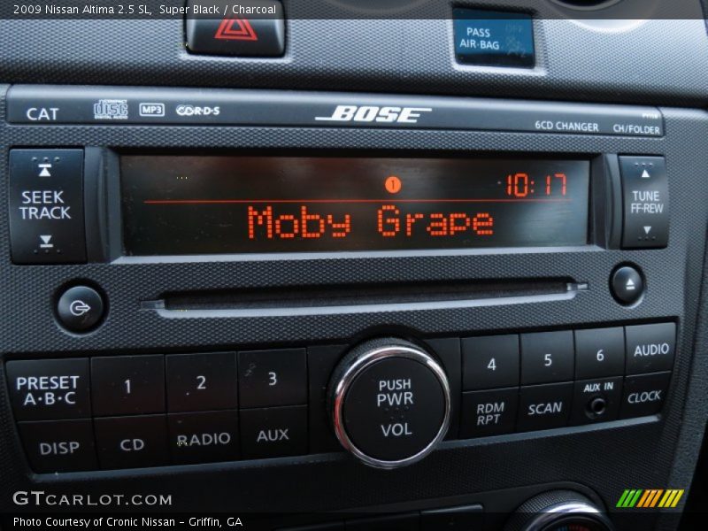 Audio System of 2009 Altima 2.5 SL