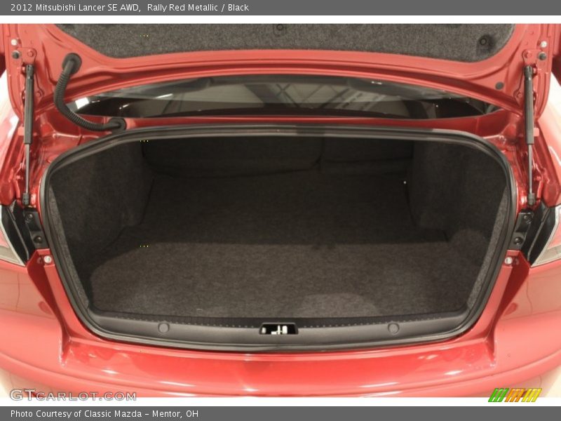  2012 Lancer SE AWD Trunk