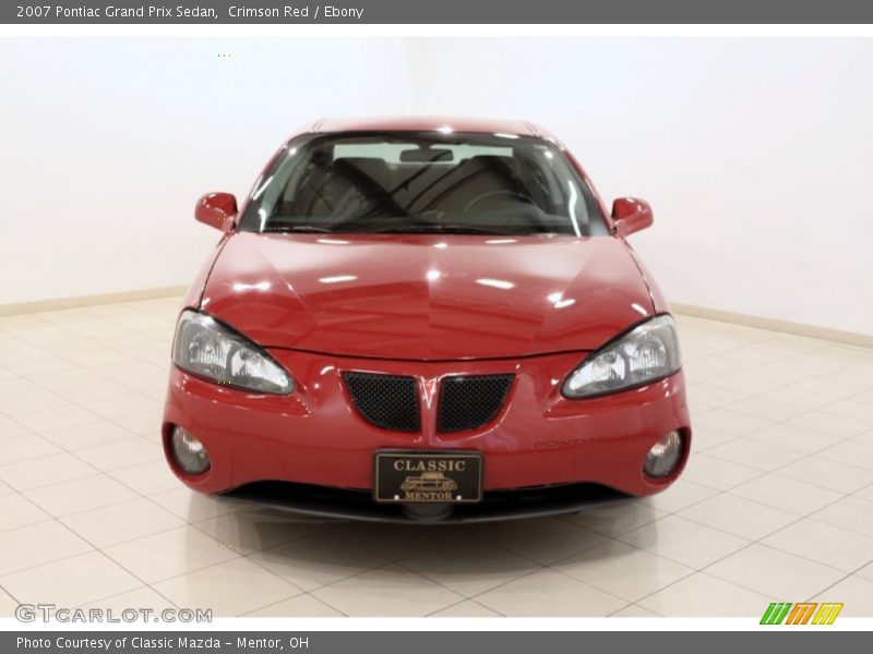 Crimson Red / Ebony 2007 Pontiac Grand Prix Sedan