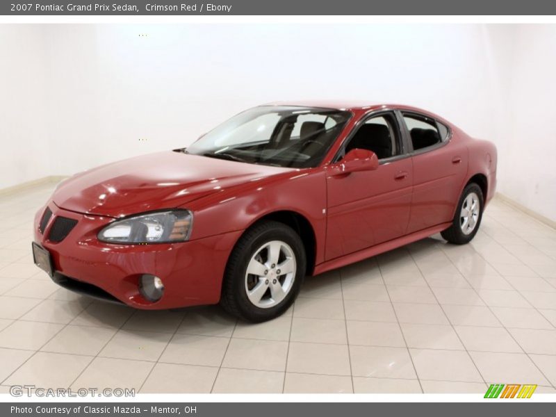 Crimson Red / Ebony 2007 Pontiac Grand Prix Sedan