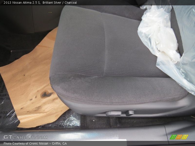 Brilliant Silver / Charcoal 2013 Nissan Altima 2.5 S