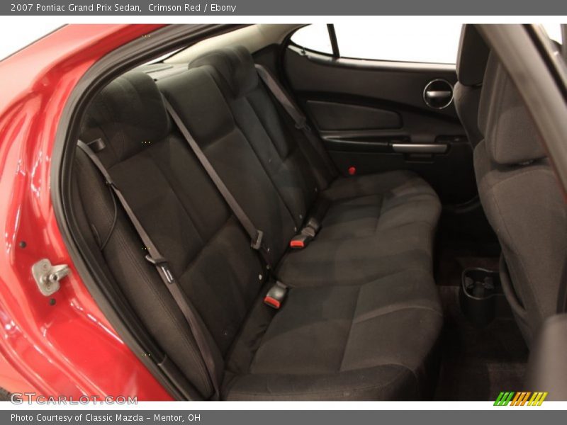 Crimson Red / Ebony 2007 Pontiac Grand Prix Sedan