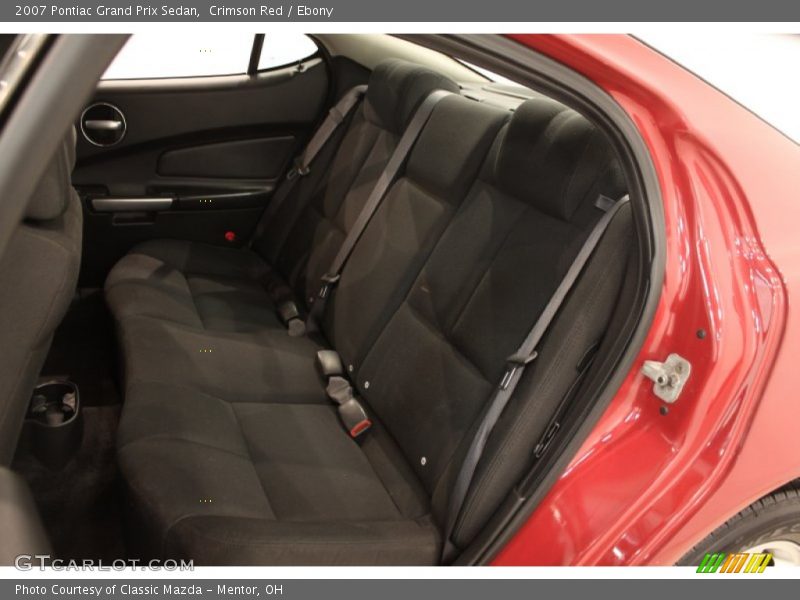 Crimson Red / Ebony 2007 Pontiac Grand Prix Sedan