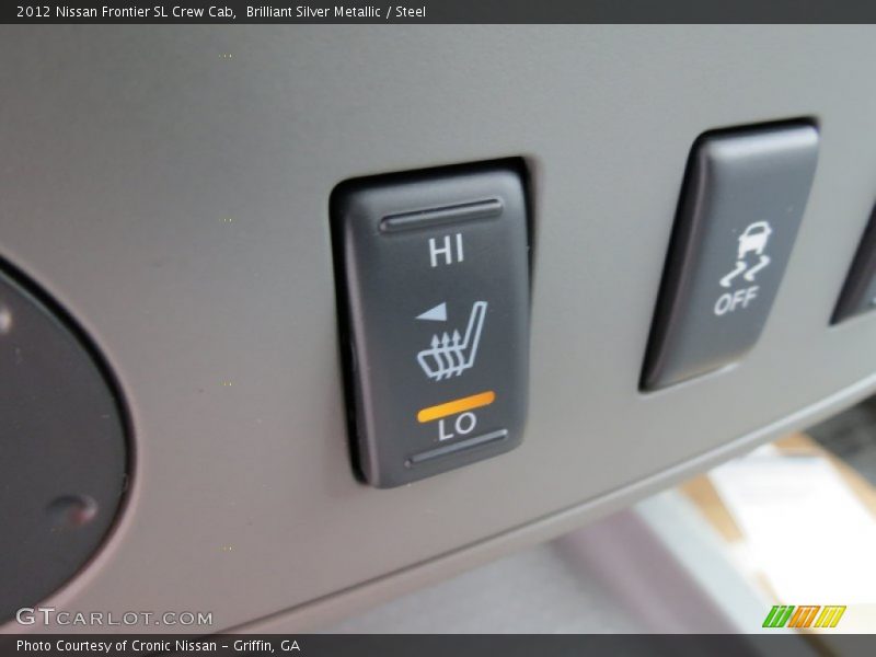 Brilliant Silver Metallic / Steel 2012 Nissan Frontier SL Crew Cab