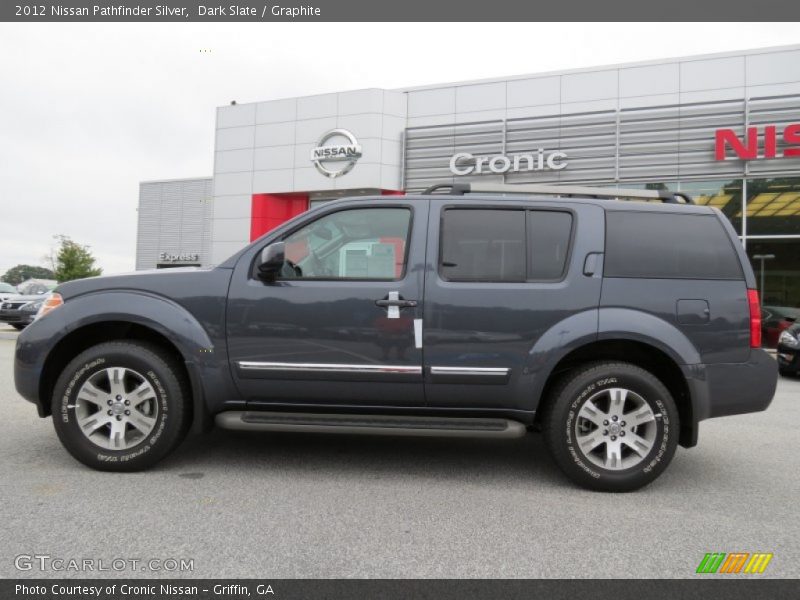Dark Slate / Graphite 2012 Nissan Pathfinder Silver