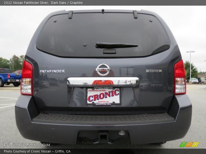 Dark Slate / Graphite 2012 Nissan Pathfinder Silver