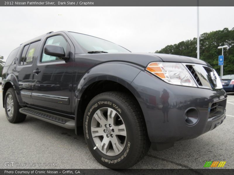 Dark Slate / Graphite 2012 Nissan Pathfinder Silver