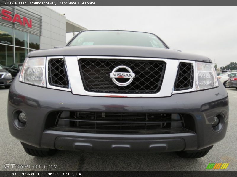 Dark Slate / Graphite 2012 Nissan Pathfinder Silver