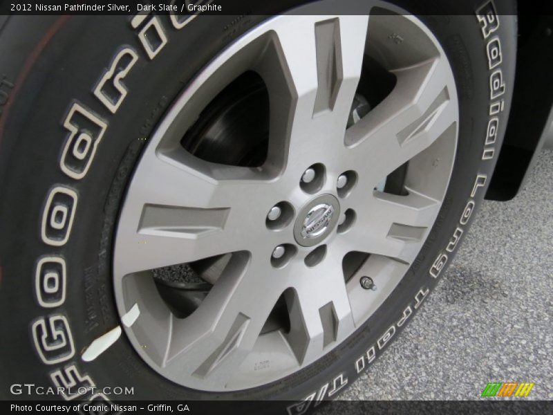 Dark Slate / Graphite 2012 Nissan Pathfinder Silver