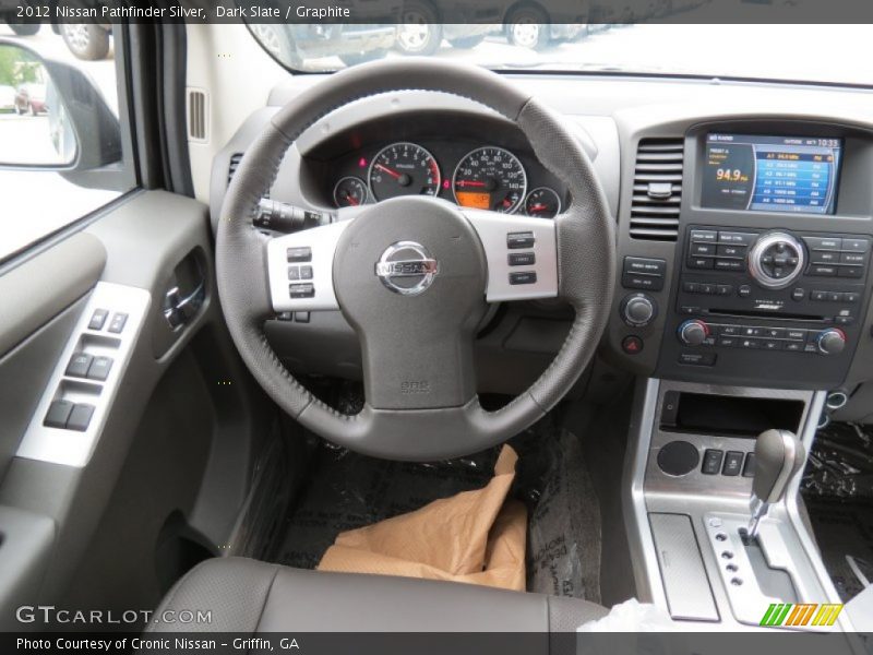 Dark Slate / Graphite 2012 Nissan Pathfinder Silver