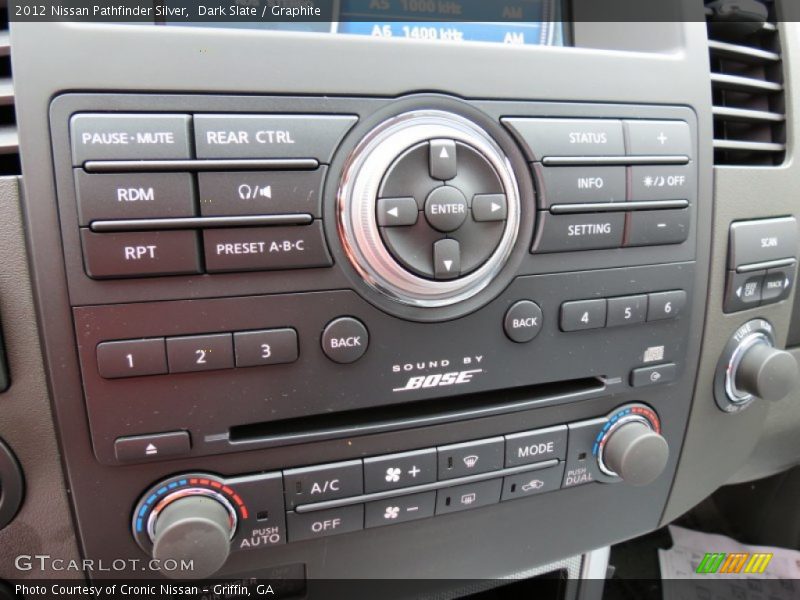 Dark Slate / Graphite 2012 Nissan Pathfinder Silver