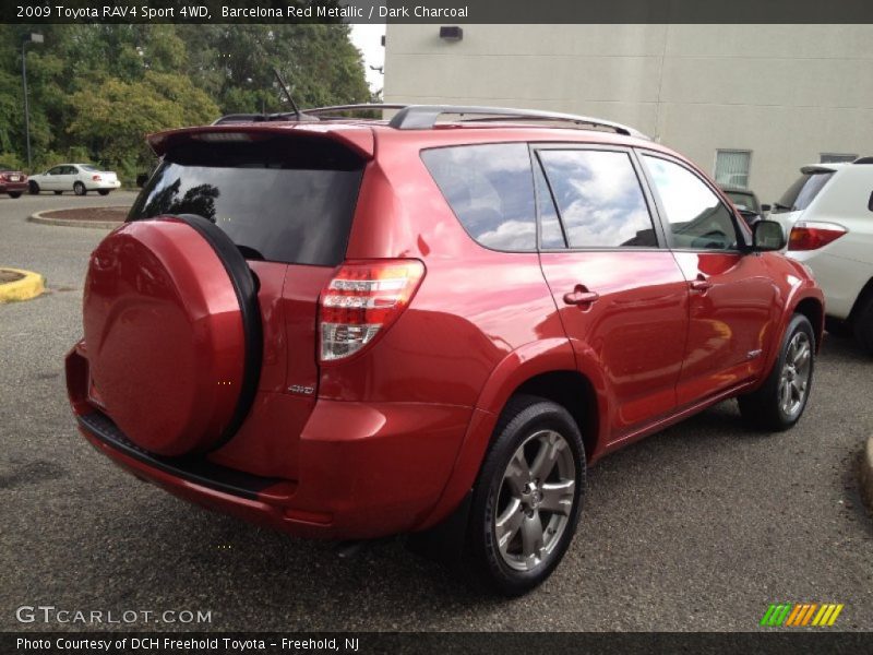 Barcelona Red Metallic / Dark Charcoal 2009 Toyota RAV4 Sport 4WD