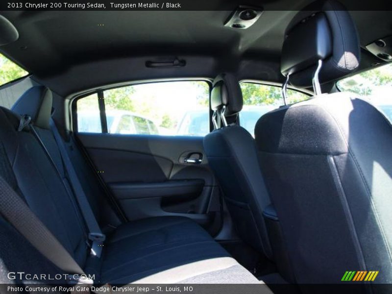 Tungsten Metallic / Black 2013 Chrysler 200 Touring Sedan