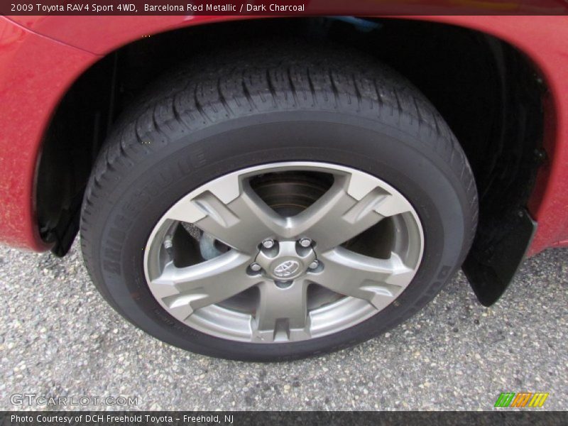 Barcelona Red Metallic / Dark Charcoal 2009 Toyota RAV4 Sport 4WD