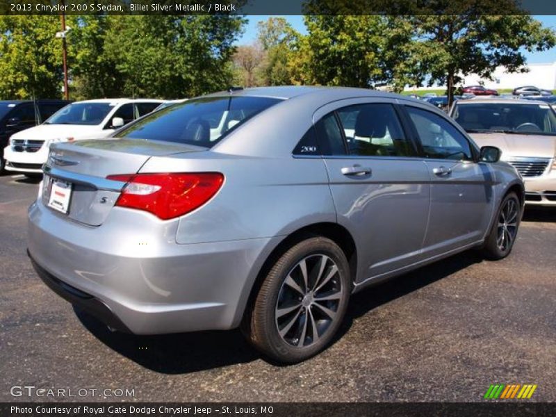 Billet Silver Metallic / Black 2013 Chrysler 200 S Sedan