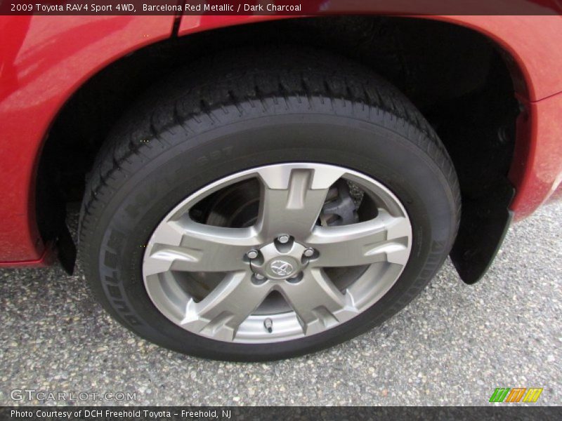 Barcelona Red Metallic / Dark Charcoal 2009 Toyota RAV4 Sport 4WD
