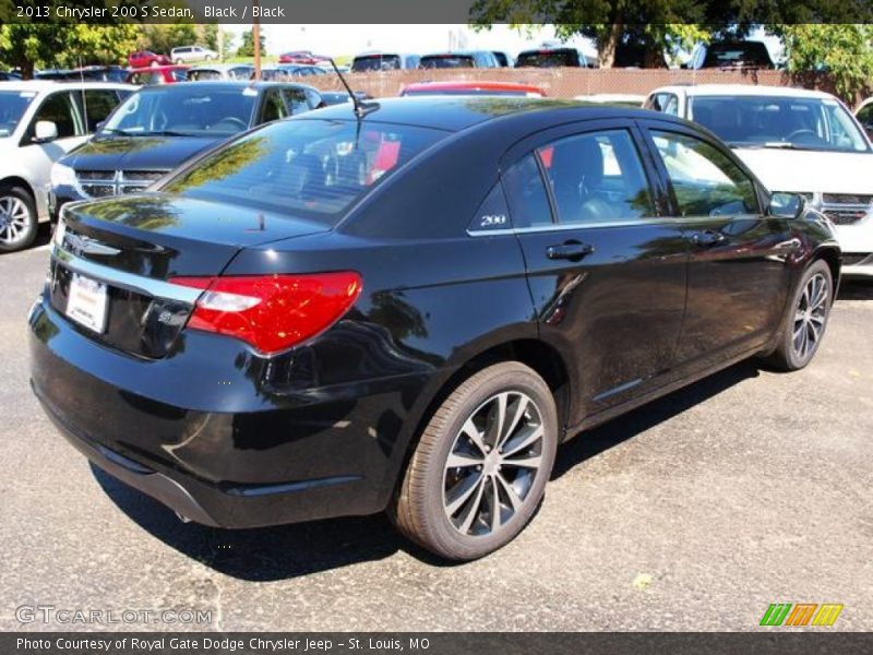 Black / Black 2013 Chrysler 200 S Sedan