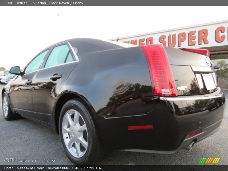 Black Raven / Ebony 2008 Cadillac CTS Sedan