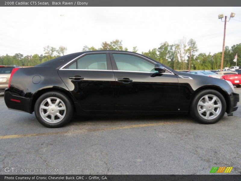 Black Raven / Ebony 2008 Cadillac CTS Sedan