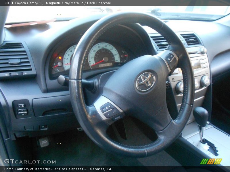 Magnetic Gray Metallic / Dark Charcoal 2011 Toyota Camry SE
