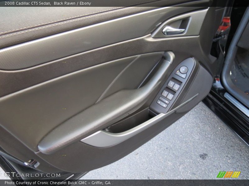 Black Raven / Ebony 2008 Cadillac CTS Sedan
