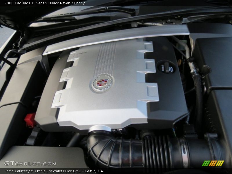 Black Raven / Ebony 2008 Cadillac CTS Sedan