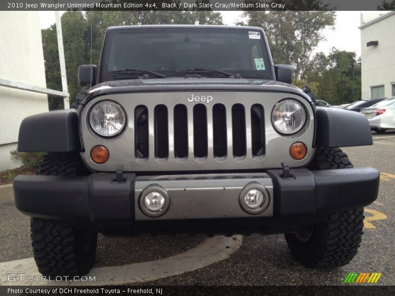 Black / Dark Slate Gray/Medium Slate Gray 2010 Jeep Wrangler Unlimited Mountain Edition 4x4