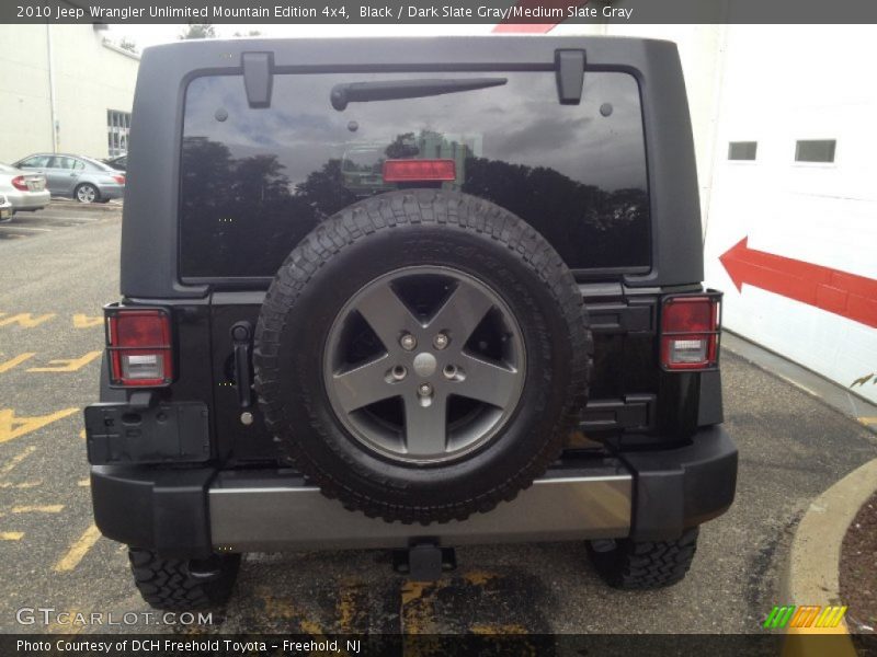 Black / Dark Slate Gray/Medium Slate Gray 2010 Jeep Wrangler Unlimited Mountain Edition 4x4