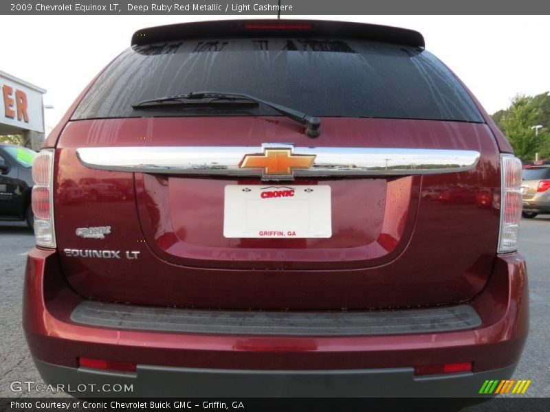 Deep Ruby Red Metallic / Light Cashmere 2009 Chevrolet Equinox LT