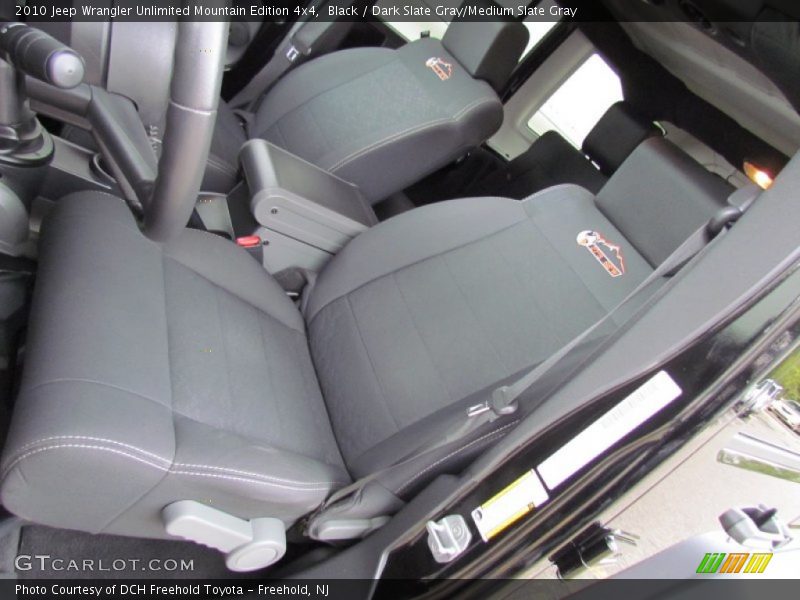 Black / Dark Slate Gray/Medium Slate Gray 2010 Jeep Wrangler Unlimited Mountain Edition 4x4