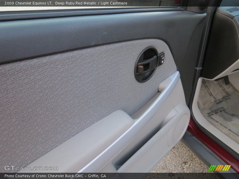 Deep Ruby Red Metallic / Light Cashmere 2009 Chevrolet Equinox LT