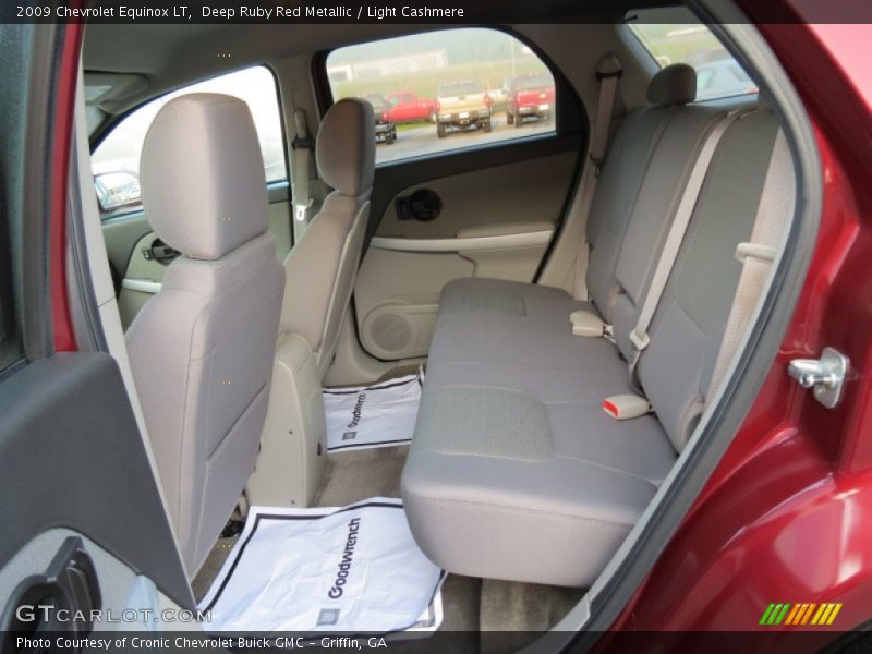 Deep Ruby Red Metallic / Light Cashmere 2009 Chevrolet Equinox LT