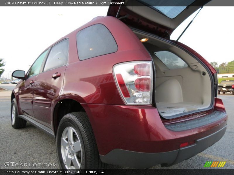 Deep Ruby Red Metallic / Light Cashmere 2009 Chevrolet Equinox LT