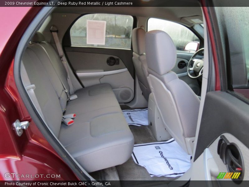 Deep Ruby Red Metallic / Light Cashmere 2009 Chevrolet Equinox LT