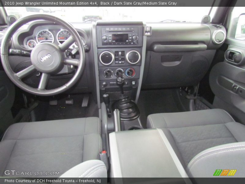 Black / Dark Slate Gray/Medium Slate Gray 2010 Jeep Wrangler Unlimited Mountain Edition 4x4