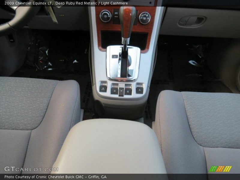Deep Ruby Red Metallic / Light Cashmere 2009 Chevrolet Equinox LT
